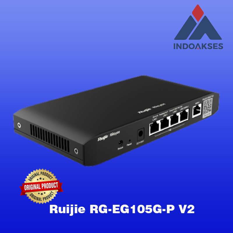Jual Ruijie Reyee RG-EG105G-P V2 Cloud Managed PoE Router di Seller ...