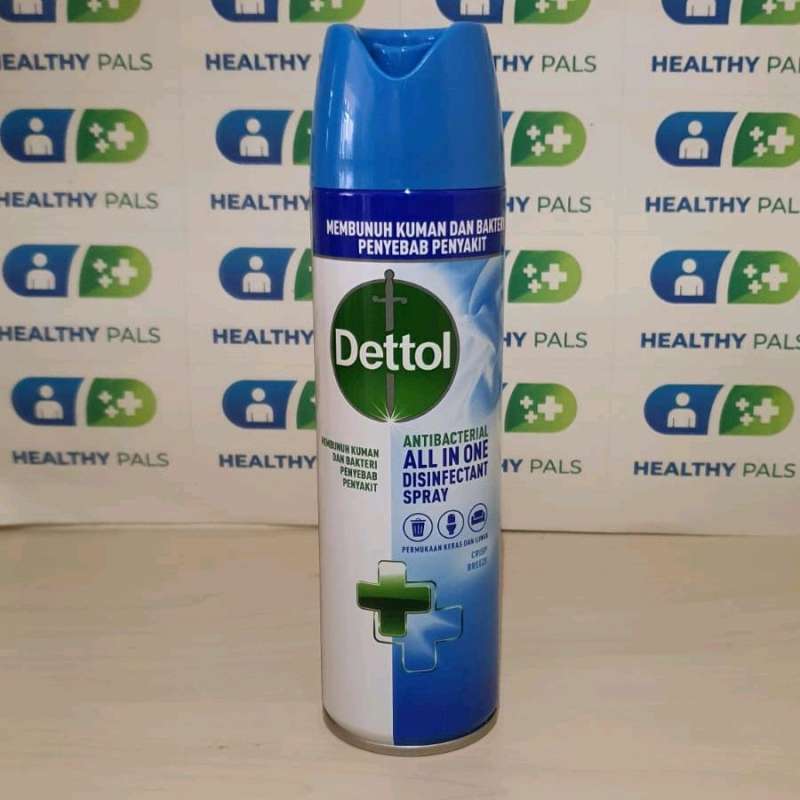 Jual DETTOL DISINFECTANT SPRAY 225 ml 225ml DISINFEKTAN CRISP BREEZE di