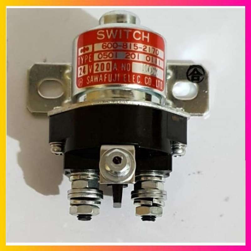 Jual RELAY STARTING MOTOR KOMATSU PC2008 PN 6008152170