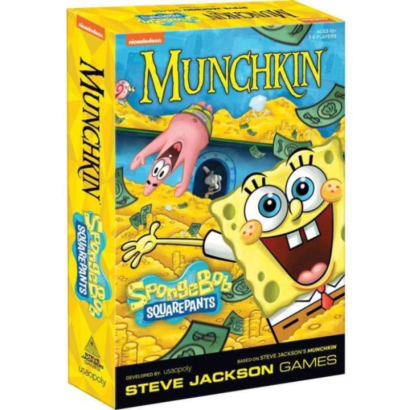 Promo Munchkin SpongeBob SquarePants Board Game Diskon 23 di Seller