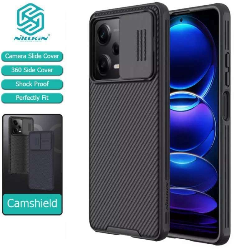 Nillkin Custodia CamShield Pro Per Xiaomi Redmi Note 13 Pro - Doppio Strato TPU+PC Con Slider Per Fotocamera, Compatibile MagSafe, Colori Assortiti - 2