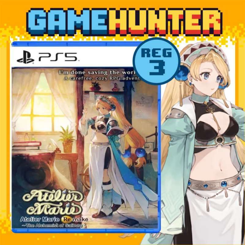 Atelier Marie Remake The Alchemist Of Salburg - PS5 - Version Asiatique Neuve