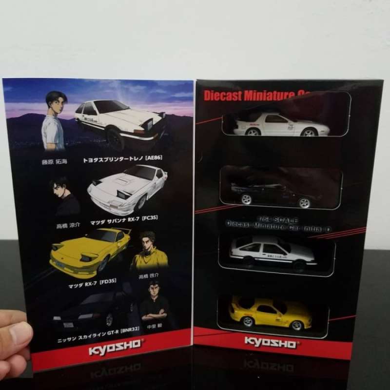 Promo Kyosho Initial D box set Diskon 23 di Seller Indah Toys Store Tegal Alur, Kota Jakarta