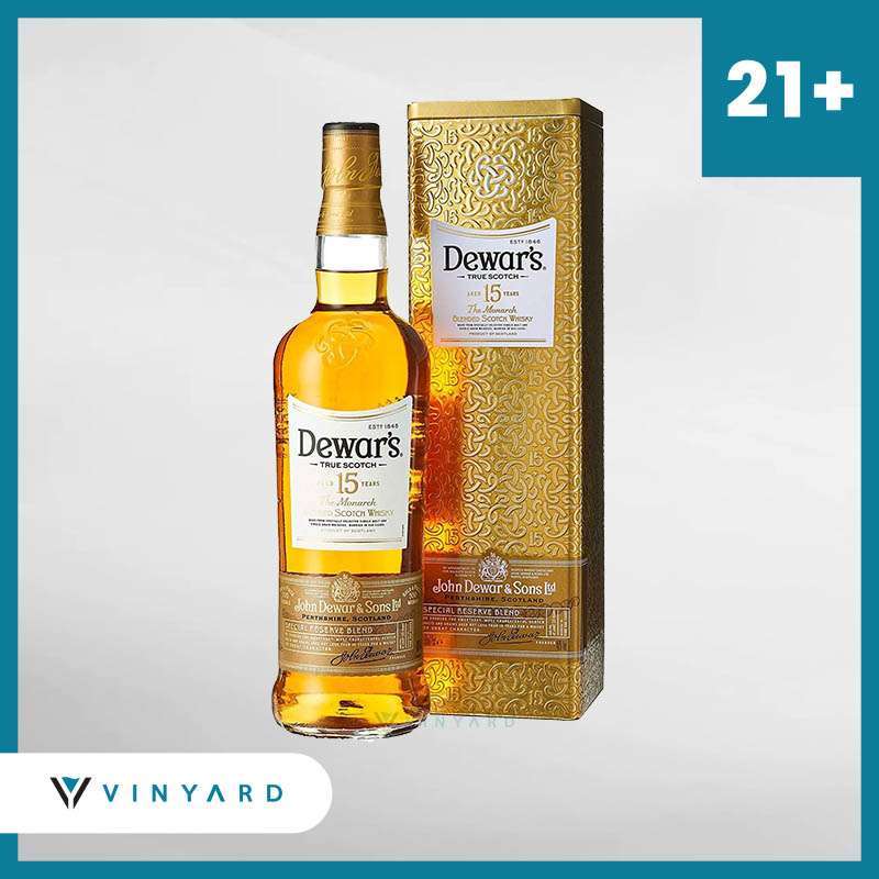Promo Dewars 15 Year Old Blended Whisky 750ml (original & Resmi By ...