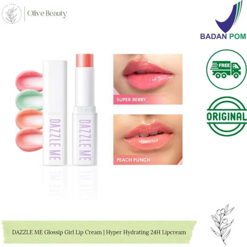 Jual DAZZLE ME Fruit Justice Lip Balm Moisturizing Lips UV Protection
