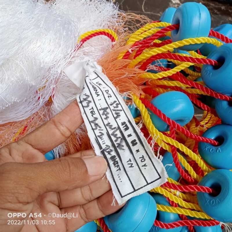 Promo Fishing Net Jaring Udang Kumplit 13/4 3 Lapis Merek Arida Jaring