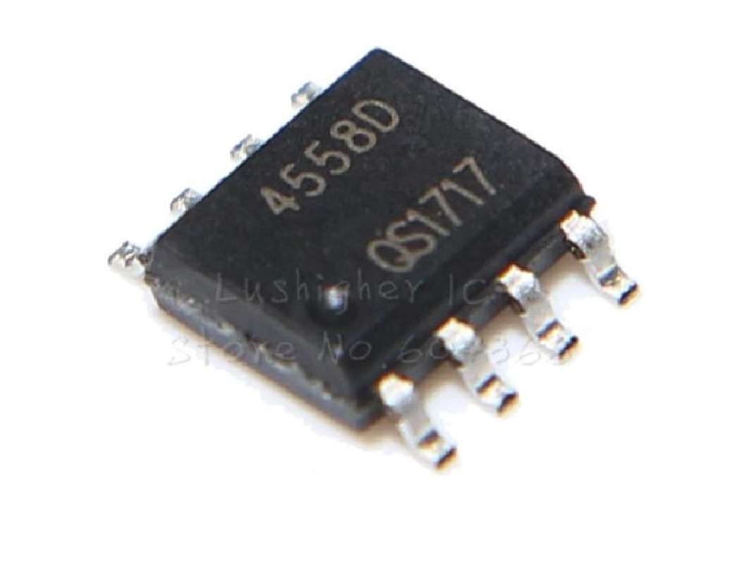 Jual Ic Smd Jrc4558 Njm4558 Njm 4558 Dual Op Amp Opamp Audio Amplifier
