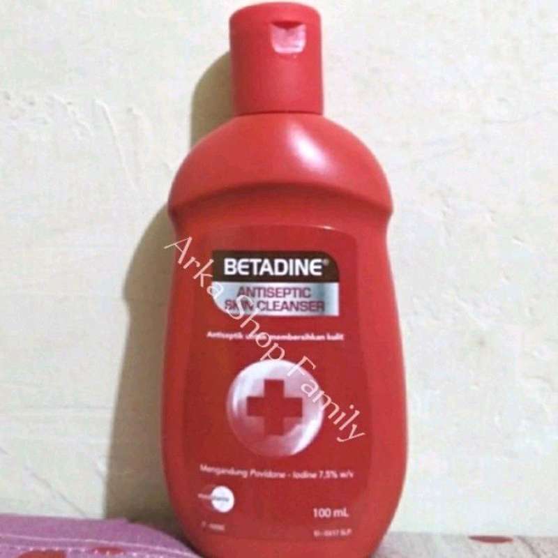Jual BETADINE Antiseptic Skin Cleanser 100ml di Seller Arka Shop Family
