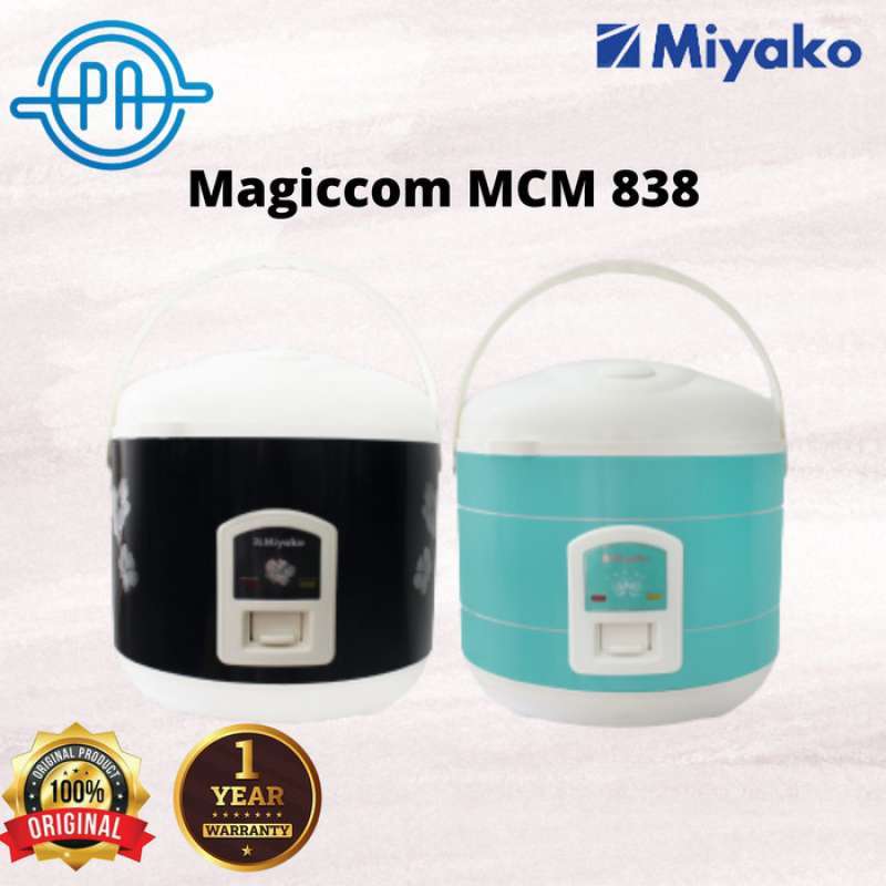 Promo Miyako Rice Cooker Miyako 2,2 Liter Mcm 838 Kapasitas