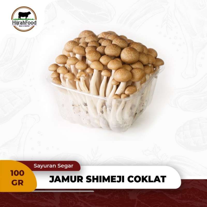 Jual Jamur Shimeji Coklat Segar / Brown Shimeji Mushroom Fresh Di Seller Hijrahfood
