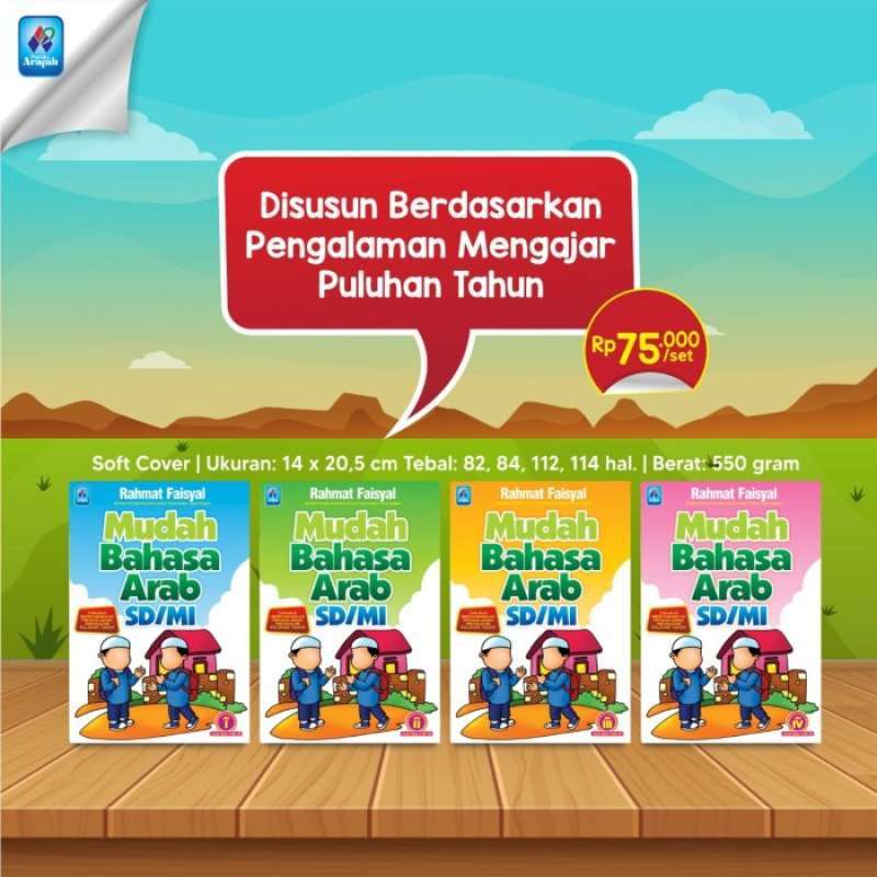Promo Buku Mudah Bahasa Arab Untuk Sd/Mi (Pustaka Arafah) Diskon 23 di
