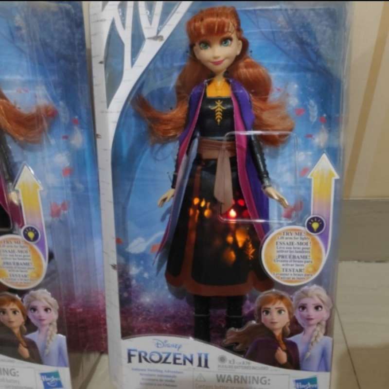 Jual Disney Frozen 2 Princess Elsa Anna Light Up Doll Boneka Anna di
