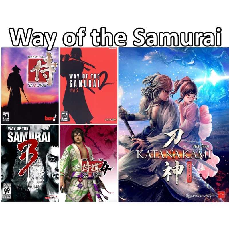 Promo Way of the Samurai Game untuk Komputer PC Laptop KOLEKSI LENGKAP TERBARU Way Samurai 2