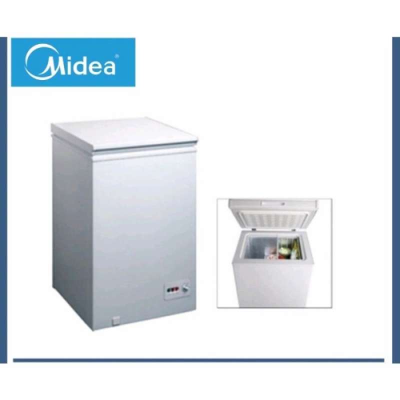 Jual Chest Freezer Midea Hs129c Freezer Box 100liter Freezer Pembeku