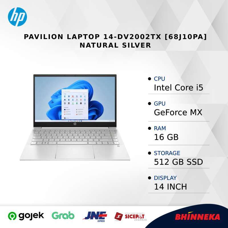 Jual Laptop Hp Pavilion 14dv2002tx I51235u 16gb 512gb Ssd Win 11
