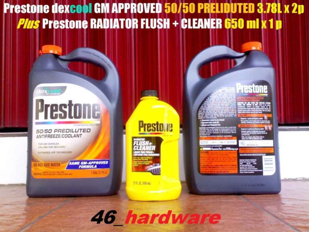 Prestone Af850 Dexcool Extended Life 5050 Antifreeze