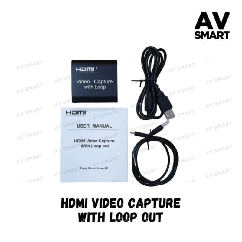 Promo HDMI VIDEO CAPTURE CARD WITH LOOP OUT Diskon 23 di Seller Indah