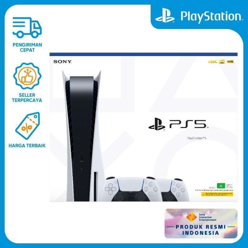 Jual (2 Years Warranty) PlayStation®5 Console [Disc Edition] PS5 Two