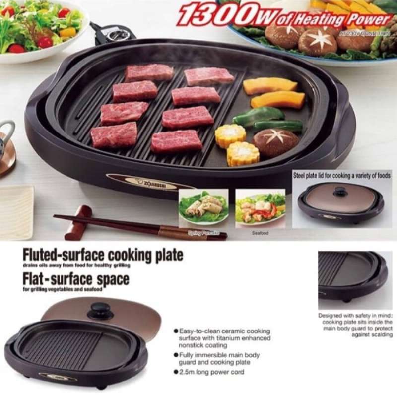 Promo ZOJIRUSHI HOT PLATE ELECTRIC GRIDDLE PANGGANGAN YAKINIKU EABNQ10