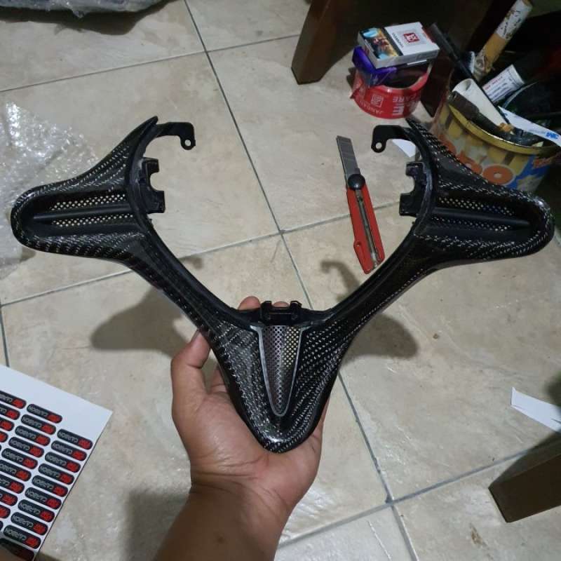 Promo Honda Jazz Ge8 Civic Fd Cover Steer Carbon Kevlar Asli Pemasangan