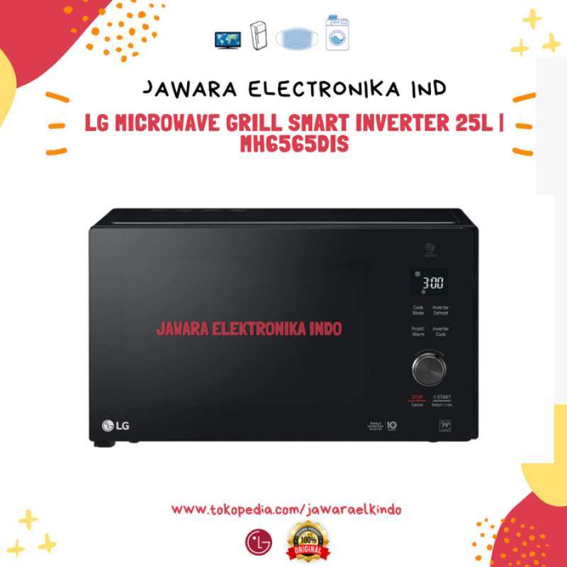 Jual Lg Mh6565dis Microwave Grill Smart Inverter Neochef 25 Liter