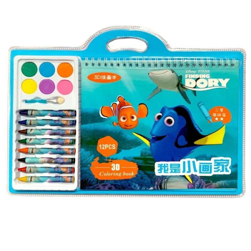 Jual Buku Mewarnai Anak Buku Gambar Crayon Set Mewarnai Coloring Book