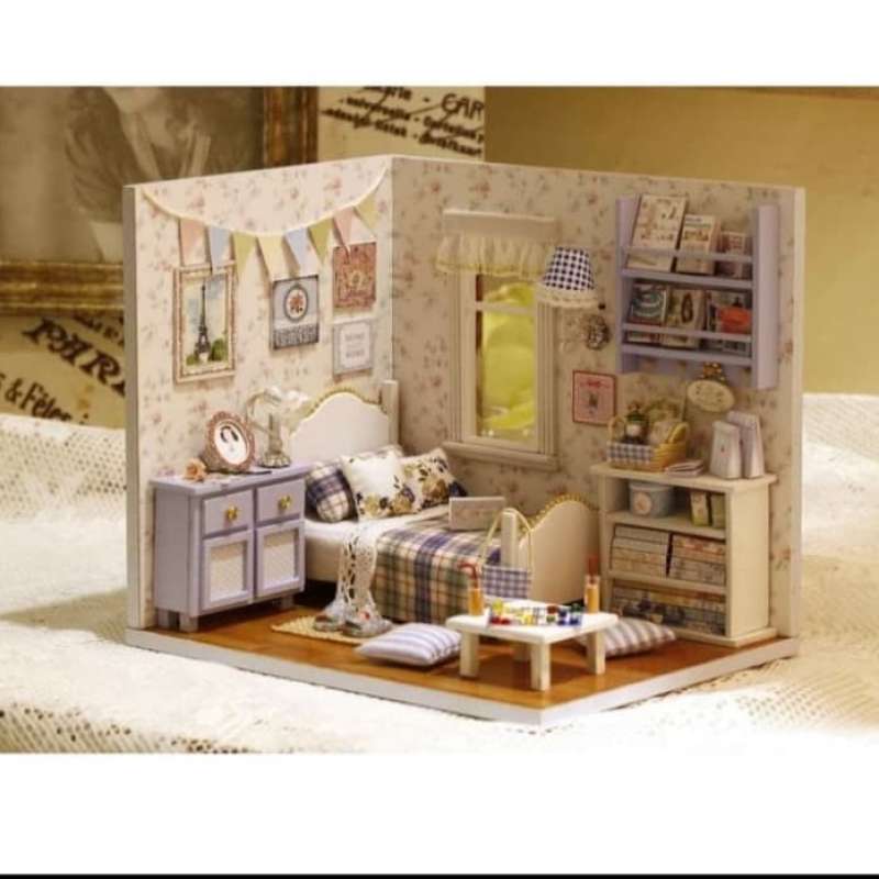 Promo DIY Do It Yourself Miniature Sunlight Overflowing Wooden