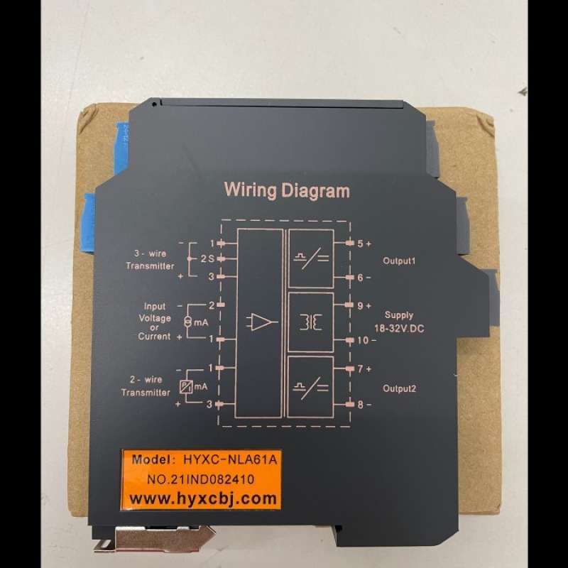 Promo Dc Signal Isolator 010v To 420ma Converter Din Rail Diskon 23