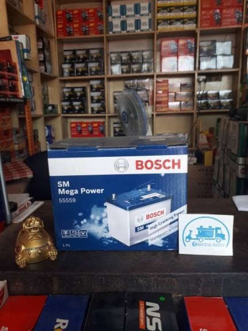 Promo Aki Mobil 55559 DIN Bosch Accu Kering Diskon 23% di Seller Zuma