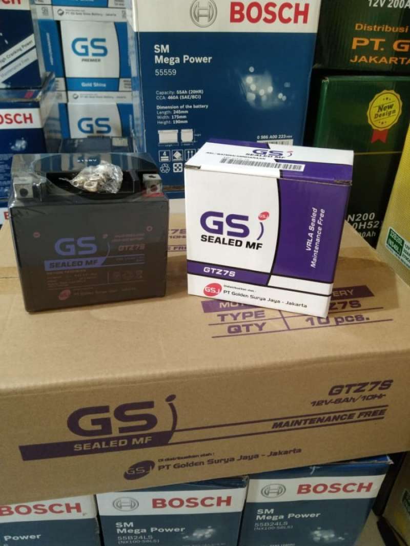 Promo Aki Motor Honda Pcx 125 Pcx 150 Gs Gtz7S Gtz6S Ytz7S Gs J Aki