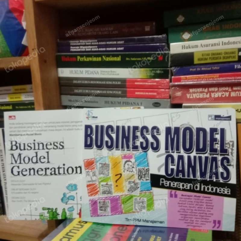 Promo Satu Set Buku Business Model Canvas Dan Business Model Generation