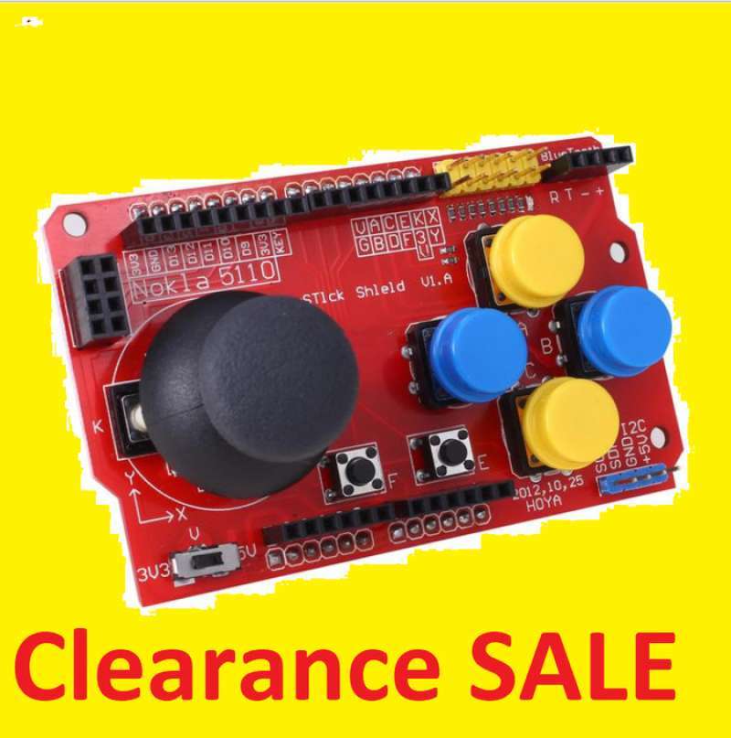 Jual Joystick Shield Arduino Module Di Seller Algorista - Sanan Wetan ...