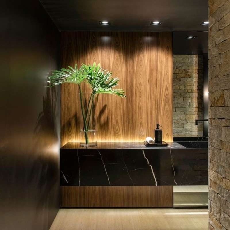 Promo Dekorasi Dinding Wall Wood Panel Interior Design Hpl Wpc Diskon