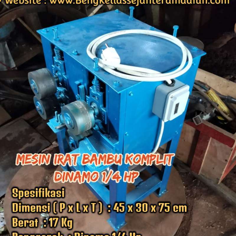 jual-mesin-irat-bambu-komplit-dinamo-1-4-hp-di-seller-ahli-mesin