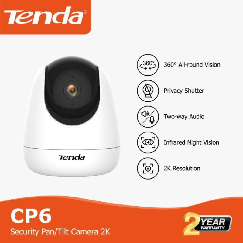 Cp6 Rnd Promo CCTV Camera CP6 pan/tilt 360 derajat 2K resolution Diskon 23% di ...