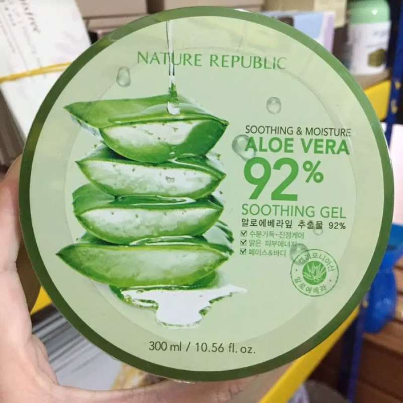 Promo Jamin 100 Original Korea Nature Republic Aloe Vera Soothing Gel Diskon 23 di Seller