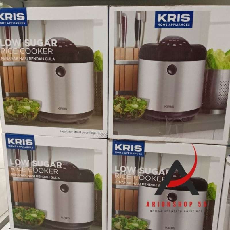 Promo Kris Rice Cooker Low Sugar 1.8 Liter 800watt Mengurangi kadar Gula 30 Diskon 23 di