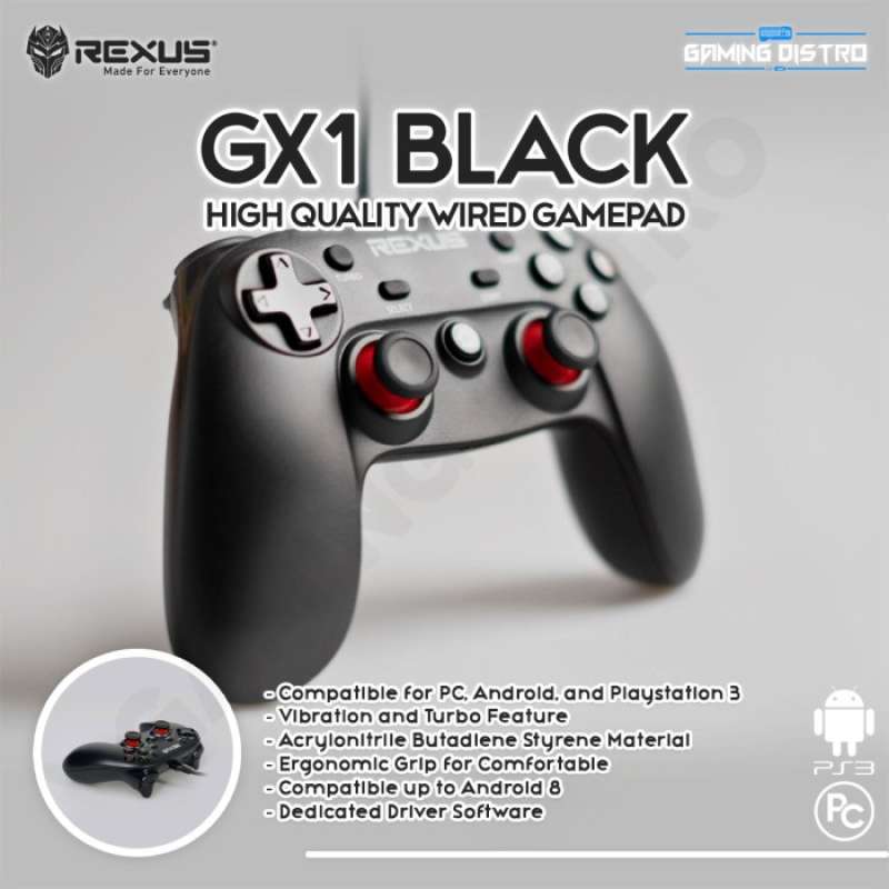 Promo Gamepad Rexus Gladius GX1 - Stick Rexus Gladius GX1 Console ...