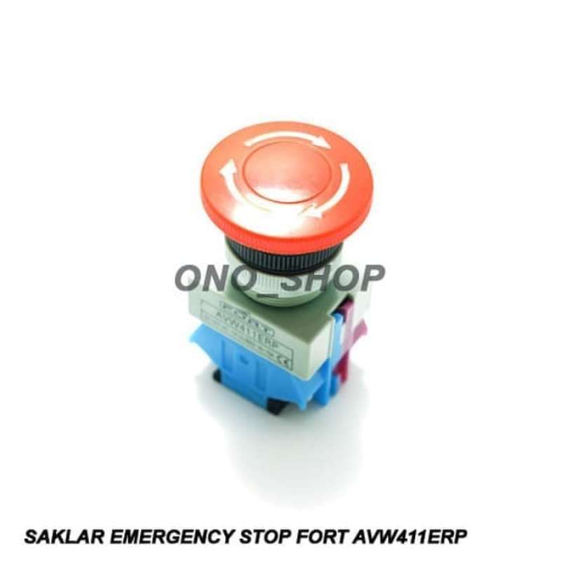 Jual Saklar Emergency Stop + Box 1nc + 1no Panel Box Di Seller Berkah ...
