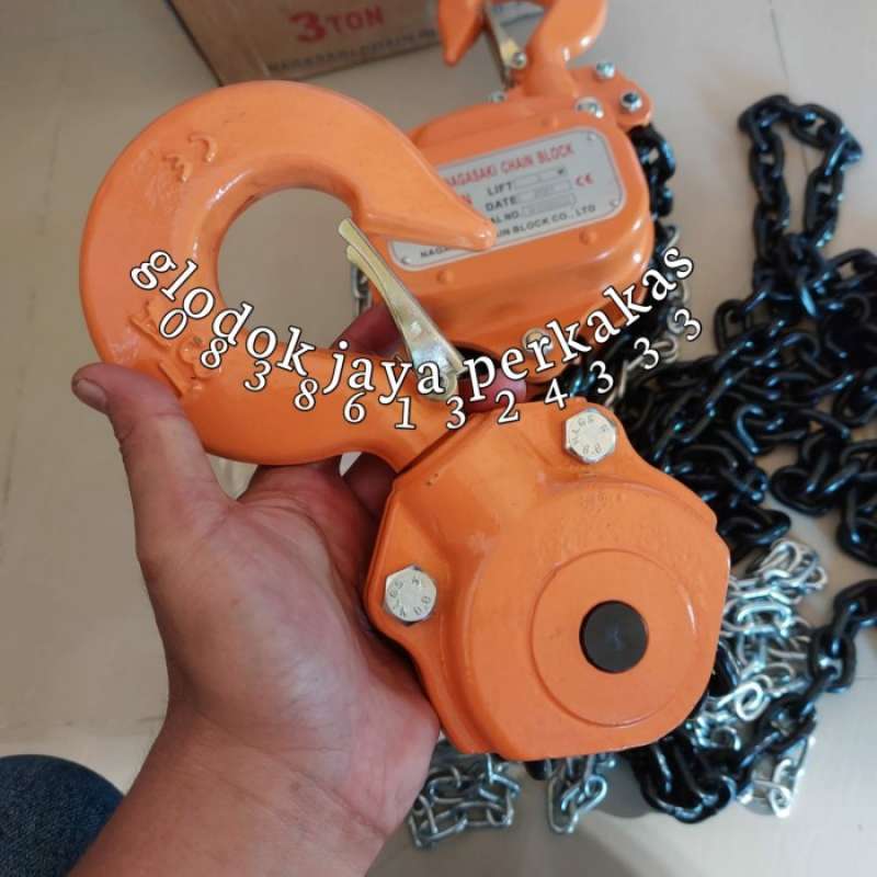 Promo Nagasaki Chain Block 2 Ton 5 Meter Takel Rantai Manual Original ...