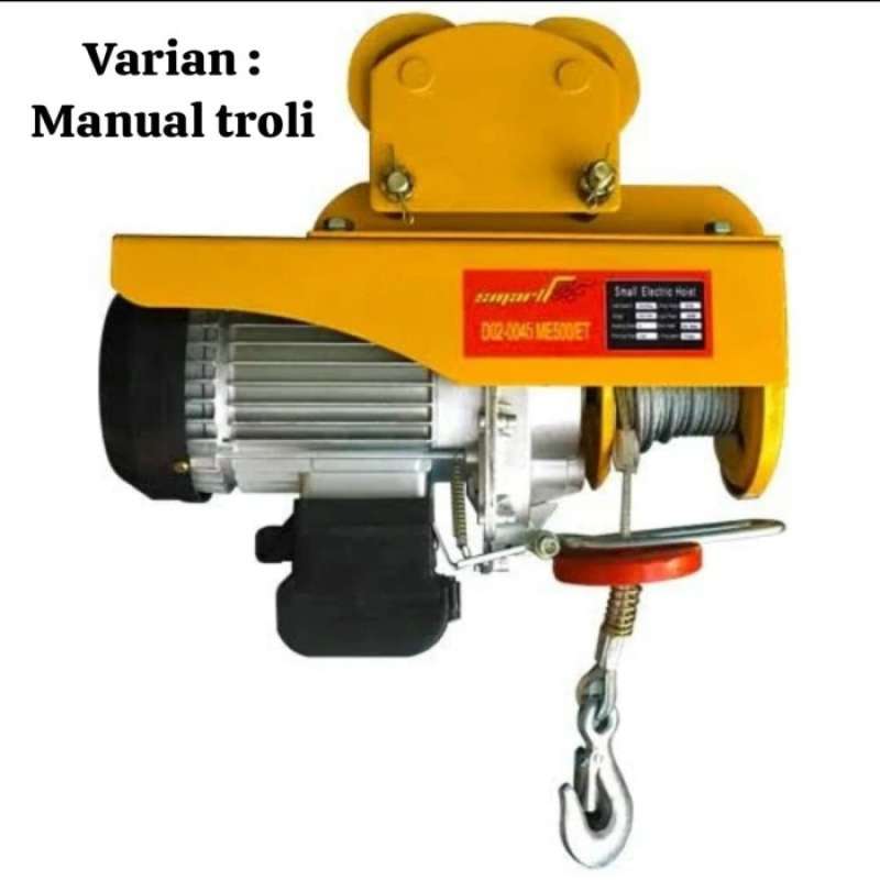 Promo Electric Hoist JAPAN + geared trolley . Katrol dan troli elektrik
