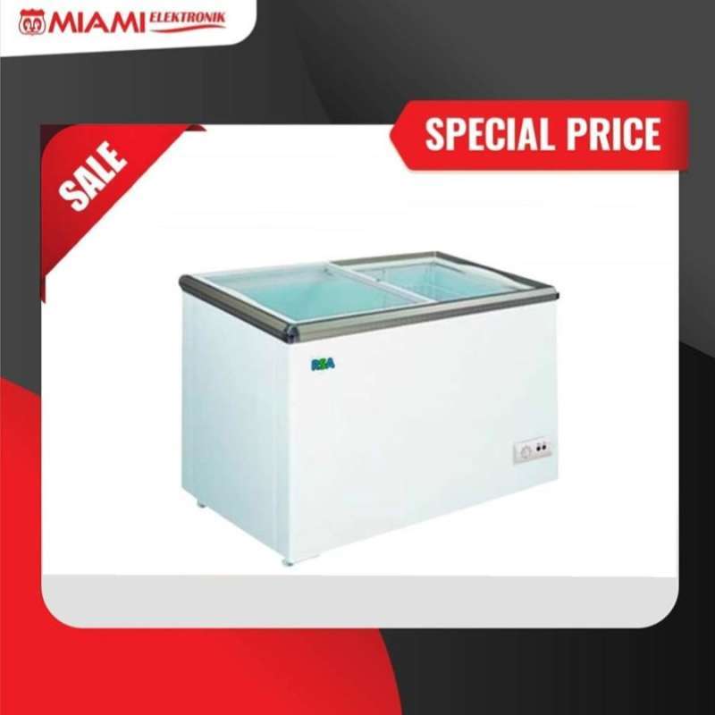 Jual Chest Freezer Rsa Xs200 / Freezer Sliding Kaca Rsa Xs 200 Di