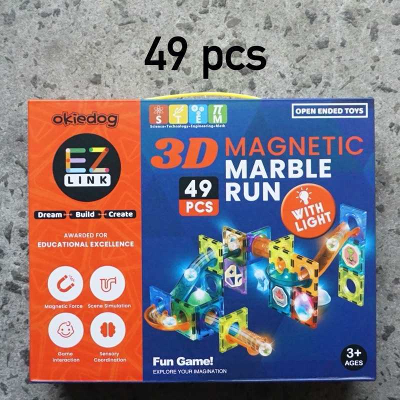 Jual Okiedog EZLINK 3D Marble Run with Lights EZ Link