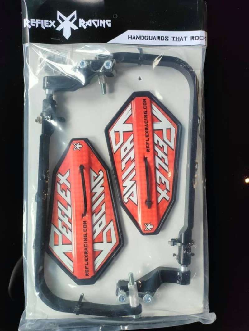 Promo Reflex Racing Handguard Black Recurve Black Orange Husqvarna Ktm ...