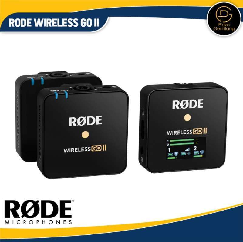 Wireless Go2 Mics Rode Jual Rode Wireless Go Ii 2 Channel Wireless Microphone di Seller ...