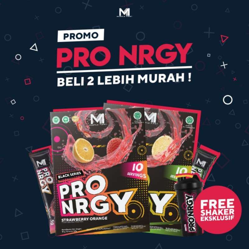 Promo Musclefirst Pro Nrgy 10 Servings Sumplemen Fitness Penambah Power