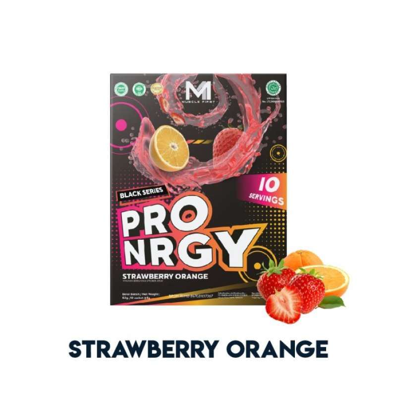 Promo Musclefirst Pro Nrgy 10 Servings Sumplemen Fitness Penambah Power