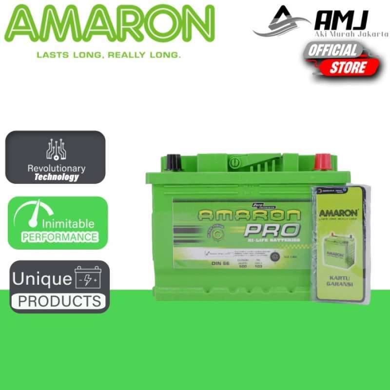 Jual Aki Mobil Ford Ecosport Din 66 55559 Amaron Aki Kering 12V / 66Ah