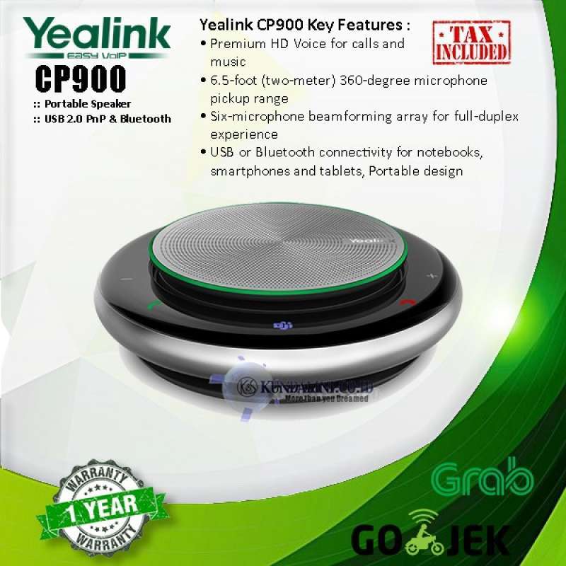 Promo Yealink Cp900 - Premium Level Portable Speakerphone Diskon 1% di ...