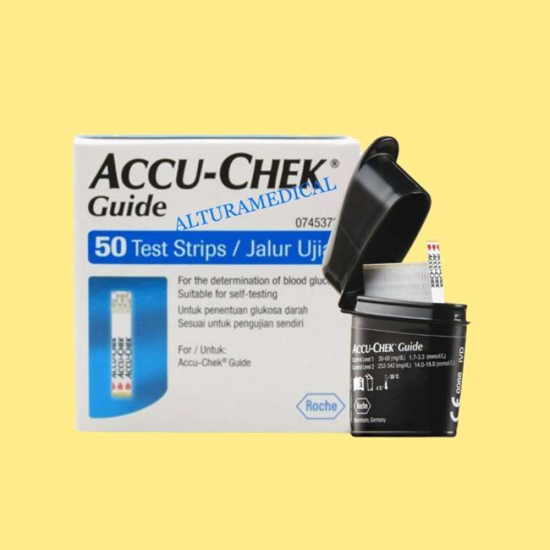 Promo Accu-Chek Guide Strip / Strip Accuchek Guide Isi 50 Diskon 17% di ...